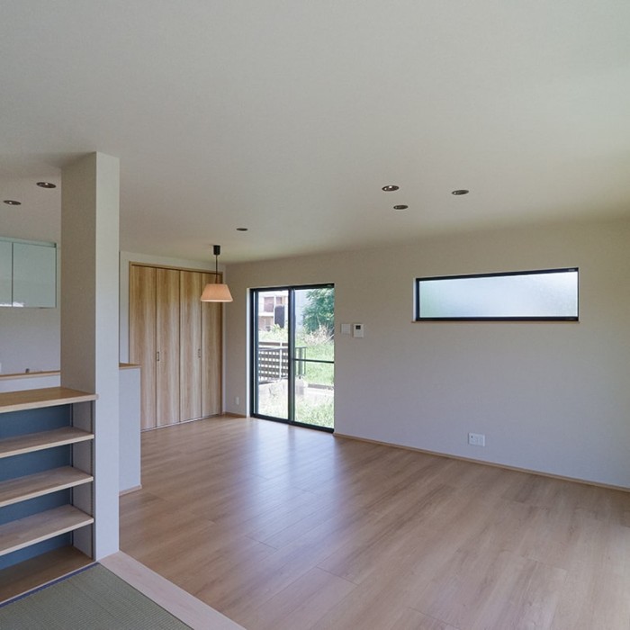 家族が心地よく暮らす、上質デザインの平屋の住まい