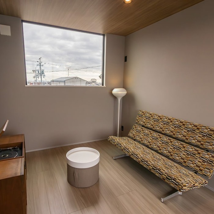 景色を暮らしに取り込んだ、シンプルな住まい