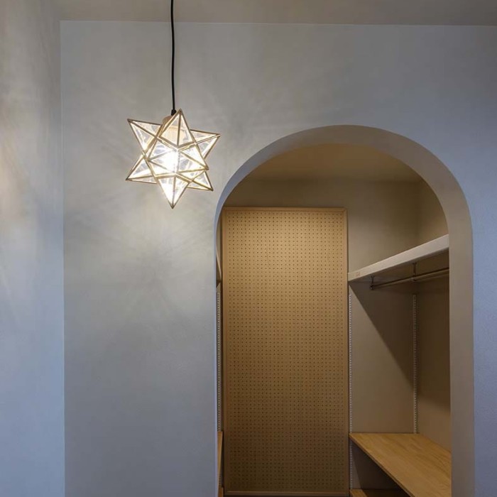 やわらかな曲線が彩る、回遊動線のある住まい