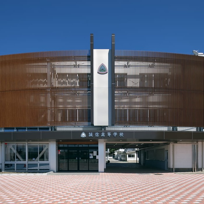 【愛知県丹羽郡扶桑町】誠信高等学校「5号棟」