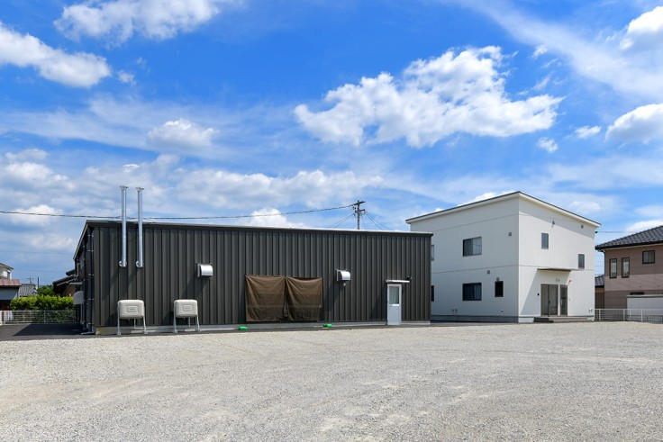 【愛知県江南市】五王製菓工場棟・事務棟